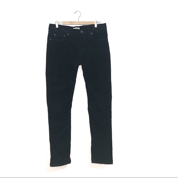 Acne | Black Corduroy Pants - Picture 2 of 7